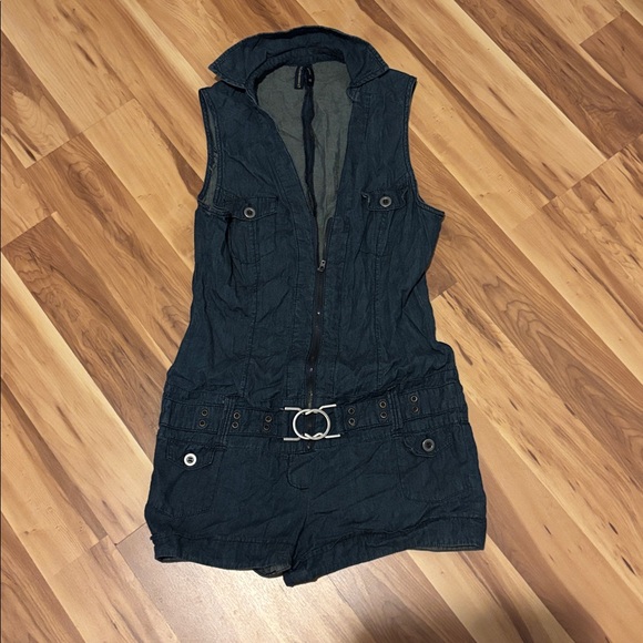Highway Jeans Dark Blue Women's Shorts - Picture 1 of 3